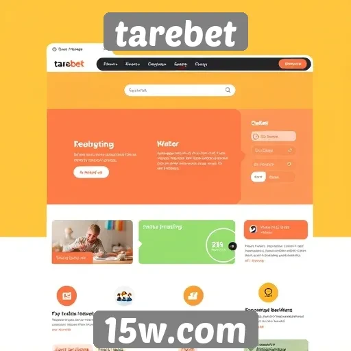 Análise da interface de usuário do site tarebet